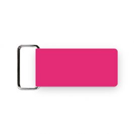 Chafe, 3/4" (20mm) Bright Pink PVC with SS Loop x1