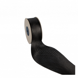 Carbon Fibre Braid 3K 25mm Diameter 15m Roll