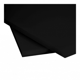 Copolymer Polypropylene Black Panels, Black