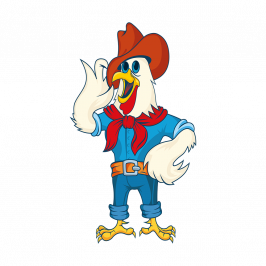 LimbSpot Chicken Cowboy 70 x 122mm