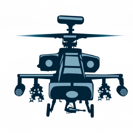 LimbSpot Helicopter 70 x 63mm