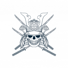 LimbSpot Skull & Swords 70 x 70mm