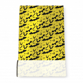 Stretch Fabric, Bats Yellow