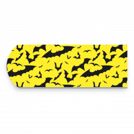 Strap, Printed Bats Yellow