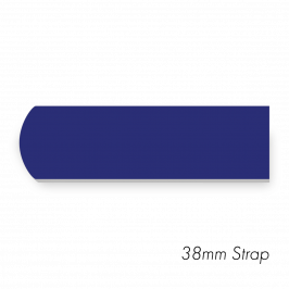 Strap, 1.5" x 20" (38 x 500mm) Blue PVC x1