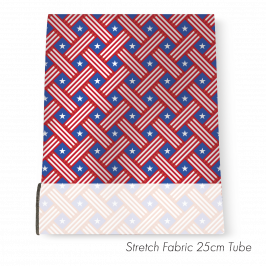 Stretch Fabric Braid USA, 25cm x 1.4m