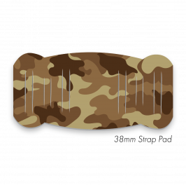 Pad L to fit 38mm Strap Printed Camo Desert