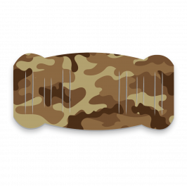 Pad, Printed Camo Desert