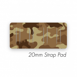 Pad S to fit 20mm Strap Printed Camo Desert