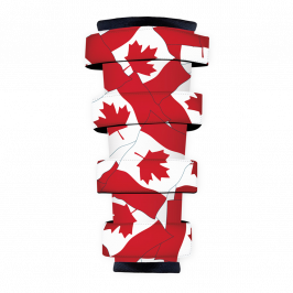 Polyester Fabric (Fire Retardant), Canadian Flag, 1x1.4m