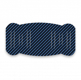 Pad, Printed Carbon Fibre Blue