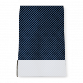 Stretch Fabric, Carbon Fibre Blue