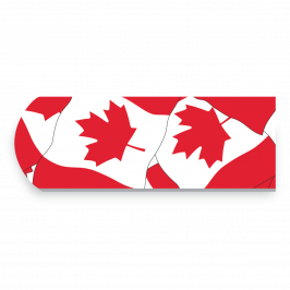 Strap, Printed Canadian Flag