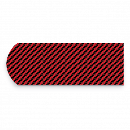 Strap, Printed Carbon Fibre Red