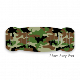 Pad M to fit 25mm Strap Printed Camo Military