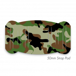 Pad XL to fit 50mm Strap Printed Camo Military