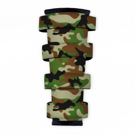 Polyester Fabric (Fire Retardant), Camo Military, 1x1.4m