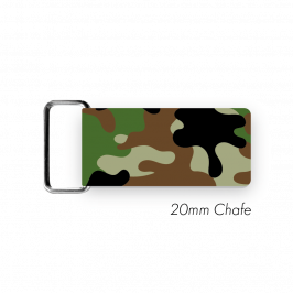 Chafe, 3/4" (20mm)  with PVC SS Loop Printed Camo Military
