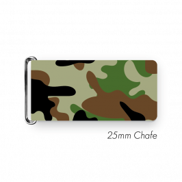 Chafe, 1" (25mm) with PVC SS Loop Printed Camo Military