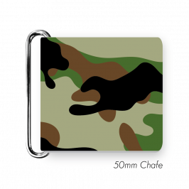 Chafe, 2" (50mm)  with PVC SS Loop Printed Camo Military