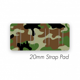 Pad S to fit 20mm Strap Printed Camo Military