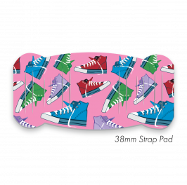 Pad L to fit 38mm Strap Printed Casual Shoe Pink
