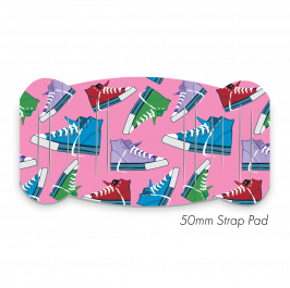Pad XL to fit 50mm Strap Printed Casual Shoe Pink