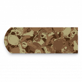 Strap, Printed Camoskull Desert