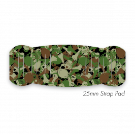 Pad M to fit 25mm Strap Printed Camoskull Military