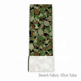 Stretch Fabric CamoSkull Military, 10cm x 1.4m