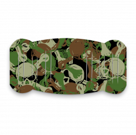 Pad, Printed Camoskull Military