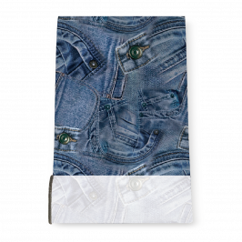 Stretch Fabric, Denim Blue