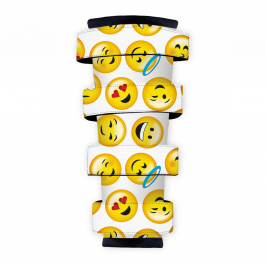 Polyester Fabric (Fire Retardant), Emoji, 1x1.4m