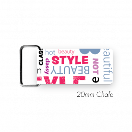 Chafe, 3/4" (20mm)  with PVC SS Loop Printed Fashion
