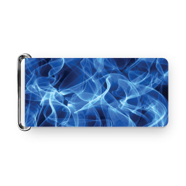 Chafe, Printed Flames Blue