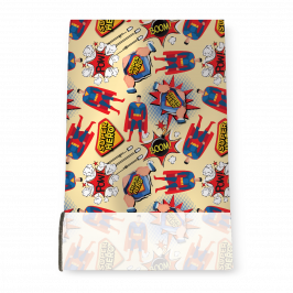 Stretch Fabric, Flying Hero Yellow