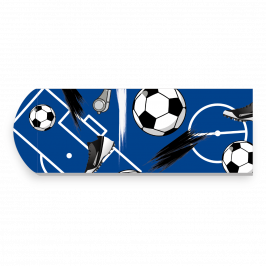 Strap, Printed Football Blue