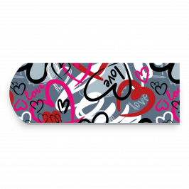 Strap, Printed Graffiti Love