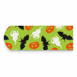 Strap, Printed Halloween Green