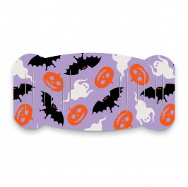 Pad, Printed Halloween Lilac