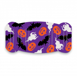 Pad, Printed Halloween Purple