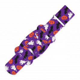 Strap Kit, Printed Halloween Purple