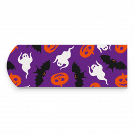Strap, Printed Halloween Purple