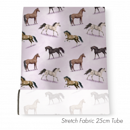 Stretch Fabric Horses, 25cm x 1.4m