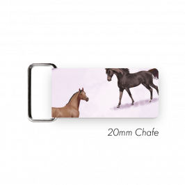 Chafe, 3/4" (20mm)  with PVC SS Loop Printed Horses