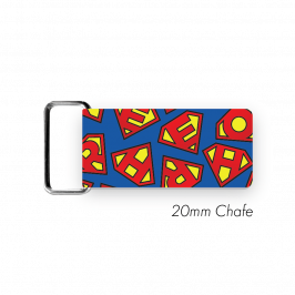 Chafe, 3/4" (20mm)  with PVC SS Loop Printed Hero Shields