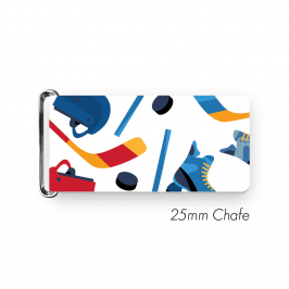 Chafe, 1" (25mm) with PVC SS Loop Printed Ice Hockey