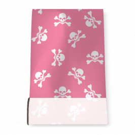 Stretch Fabric, Jolly Roger Pink No Lines