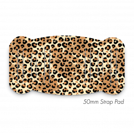 Pad XL to fit 50mm Strap Printed Leopard