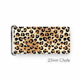 Chafe, 1" (25mm) with PVC SS Loop Printed Leopard